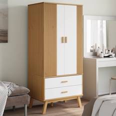 Pines Wardrobes vidaXL OLDEN Garderobe