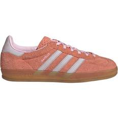 Adidas Beige - Damen Schuhe Adidas Gazelle Indoor W - Wonder Clay/Clear Pink/Gum