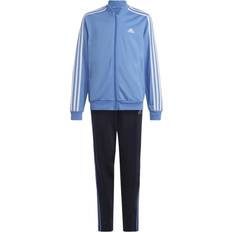 adidas Junior Essentials 3-Stripes Set - Blue Fusion Met/White