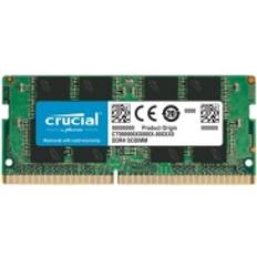 Crucial DDR4 modul 16 GB SO DIMM 260-PIN 2400 MHz PC4-19200 CL17 1.2 V ikke bufferet ikke-ECC TAA-kompatibel