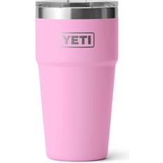 Stackable Travel Mugs Yeti Rambler with MagSlider Lid Power Pink Travel Mug 47.3cl