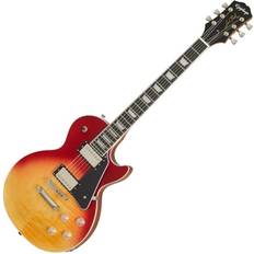 Epiphone Musical Instruments Epiphone Les Paul Modern Figured Magma Orange Fade