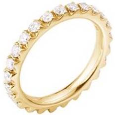 Georg Jensen Signature Diamonds 18ct Yellow Gold Ring