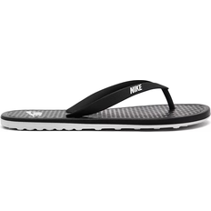 Stoff Flip-Flops NIKE On Deck - Black/White