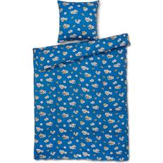 Juna Grand Pleasantly Duvet Cover Yellow, White, Blue (220x140cm)