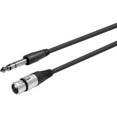 VivoLink XLR F to Stereo Jack 6.35mm, Cable 3