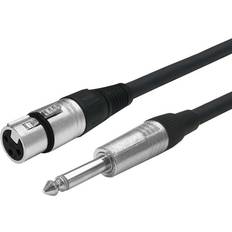 Cables VivoLink xlr f to mono jack 6.35mm, cable 3 meter proaudxlrfjack3 3m