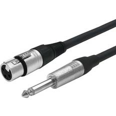 VivoLink xlr f to mono jack 6.35mm, cable 3 meter proaudxlrfjack3