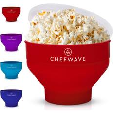 ChefWave Silicon Collapsible Popcorn Popper, microwave