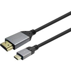 VivoLink usb-c to hdmi cable 3m black . prousbchdmimm3