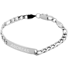 Silvermama Personalized Engraving Bracelet - Silver