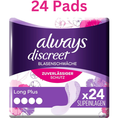 Always Discreet Inkontinenstrusseindlæg Long Plus 24 stk