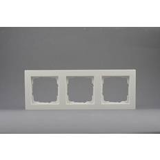 Gira Frame 3-gang E2 pure white
