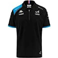 Bekleidung Kappa BWT Alpine F1 Team 2023 Poloshirt Schwarz