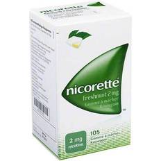 Nicorette 2mg Nicorette Kaugummi 2 mg freshmint 105