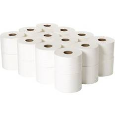 Cleaning Equipment & Cleaning Agents 2Work Micro Twin Toilet Roll 2-Ply White 125m