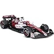 BBurago Alfa Romeo Sauber F1 F1 Team ORLEN 2022 C42 No.77 Valtteri Bottas 1:43 Modell mit Figur