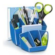 CEP Organizador Sobremesa Cep 8 Compartimentos Plastico Azul 143x158x93 mm
