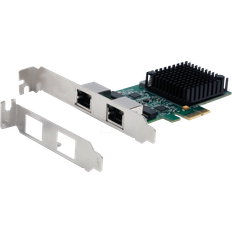 Netzwerkkarten & Bluetooth-Adapter EXSYS EX-60112 2-Port 2.5Gigabit PCIe Netzwerk