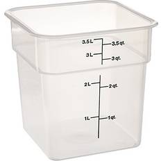 4 quart storage container Cambro Square 4 Quart Translucent