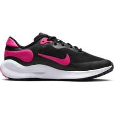 Gummi Løbesko Børnesko NIKE Revolution 7 GS - Black/White/Hyper Pink