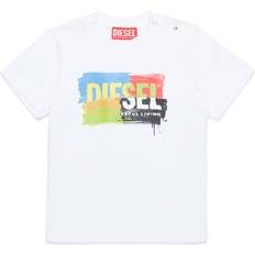 Diesel Unisex Tops Diesel t-shirt with multicolor logo print