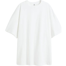 Oberteile H&M Oversized T-shirt - White