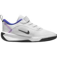 Nike Indoor Sport Shoes Nike Omni Multi-Court PSV - White/Light Ultramarine/Fuchsia Dream/Dark Obsidian