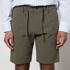 NN07 Trousers & Shorts NN07 Seb Cotton-Blend Cloqué Shorts Green