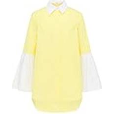 Amarillo Blusas Mymo Bluse Damen Baumwolle gelb