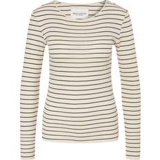 Marc O'Polo Nattøj Marc O'Polo Long Sleeve Top Ivory