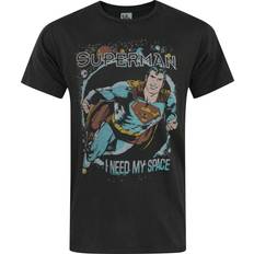 JUNK FOOD Need My Space Superman T-Shirt Black