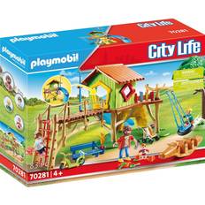 Plastique Ensembles de jeu Playmobil City Life Adventure Playground 70281