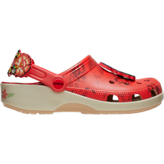 Men - Red Outdoor Slippers Crocs Frida Kahlo Classic - Bone