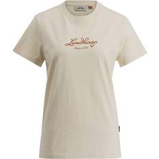 Lundhags Paidat Lundhags Järpen Logo T-Shirt W - Chalk White