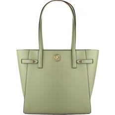 Michael Kors Carmen Large Faux Saffiano Tote Bag - Light Sage