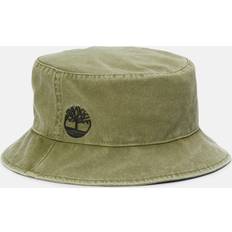 Timberland Herren Hüte Timberland Pigment Dye Bucket Hat Unisex Vuxen Mössa, Grön grön, L-XL