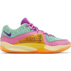 Nike Green Basketball Shoes Nike KD16 M - Stadium Green/Hyper Violet/Barely Green/Playful Pink/University Gold/Lightening