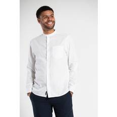 Tokyo Laundry Long-Sleeve Linen Blend Shirt White