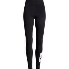 Nike Cotton Tights Nike Sportswear Classics Women's High Waist Print Leggings - Black/White