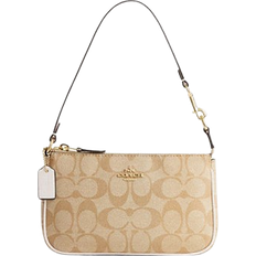 Coach Nolita 19 In Signature Canvas - Gold/Light Khaki Chalk