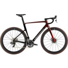 Herr - Racercyklar - XL Landsvägscyklar Cannondale SuperSix EVO Hi-MOD 1 2023 - Tinted Red Herrcykel