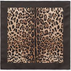 Zakdoeken Dolce & Gabbana Silk Pocket Square Animal Print