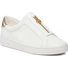 Dam - Dragkedja Sneakers Michael Kors Keaton Zip-Up W - Pale Gold