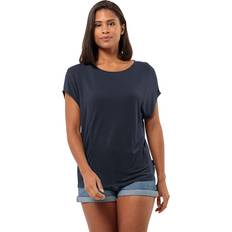 Tencel Tops Jack Wolfskin Women's Mola T T-shirt XXL, blue