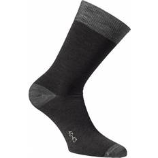 Alpaka Strømper Alpacasocks&Co Merino Lifestyle 2-Pack Merino socks 36-39, black