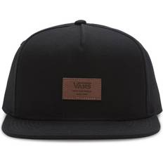 Vans Off The Wall Patch Snapback Cap One Size, black