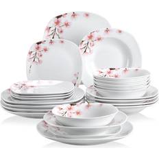 VEWEET Annie 24-Piece Dinner Set