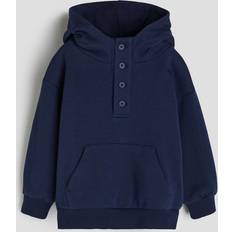 H&M Hoodies H&M Boys Blue Button-top hoodie 8-10Y