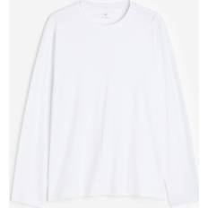 H&M Shirts H&M & Regular Fit Jersey Shirt White